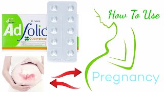 adfolic 600  ad folic 600 mcg tablets  ad folic tablet uses in urs  folic acid tablet  pregnancy [upl. by Hadsall]