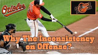 This is why the Orioles offense has been so Inconsistent this season  Major League Baseball [upl. by Derby810]