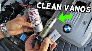 HOW TO CLEAN VANOS SOLENOID ON BMW E90 E91 E92 E93 [upl. by Akcirahs407]