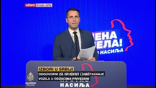 Srbija protiv nasilja Izgledna pobjeda u Beogradu [upl. by Aley]