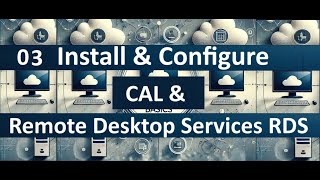 03 How to Install and Configure Remote Desktop Services CAL Server 2022 CAL rds rdp microsoft [upl. by Colette]