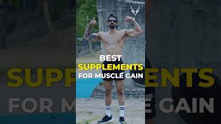 Top 3 Supplements To Gain Muscle Fast  💪 [upl. by Eelyrehc]