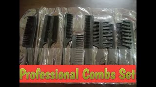 10 Professional combs and there useshairstylemakeup artistruchikasmakeover [upl. by Lemieux]