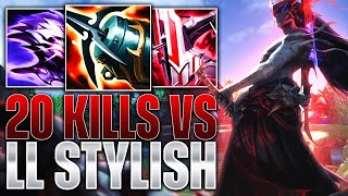 DROPPING 20 KILLS WITH YONE VS BEST ZED LL STYLISH [upl. by Byrne349]