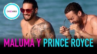 Maluma Y Prince Royce Juntos Mojados Y Con Poca Ropa  LaMusica [upl. by Slaohcin]