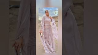 Beautiful Hijab Party wear Dresses Idea Hijab Dress Design  Hijab 2024 shorts fashion [upl. by Jennie]