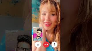 Babita with video call 😂babita babitaji videocall funny shots [upl. by Ynohtnad]