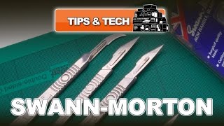 SWANNMORTON HOBBY KNIVES amp SCALPELS FOR SCALE MODELS [upl. by Leahciam]