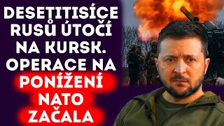 Desetitisíce Rusů útočí na Kursk Operace na ponížení NATO začala [upl. by Nylimaj606]