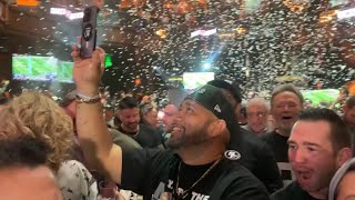 LAS VEGAS RAIDERS FANS REACT TO THE DRAFTING OF GEORGIA TE BROCK BROWERS [upl. by Anavoj805]