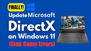 How to Update DirectX on Windows 11 [upl. by Chyou271]