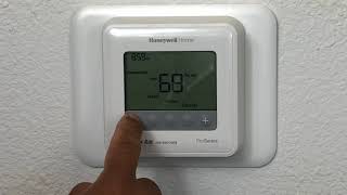 How to Use Your Honeywell T4 Pro Thermostat [upl. by Drucilla]