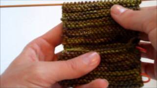 Horizontal Ribbing Easy Knitting Stitch that Looks Like Plush Garter Stitch [upl. by Sweatt332]