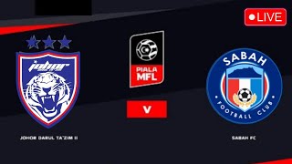 LIVE JDT vs SABAH  PIALA MFL 2024  LIVE JDT  JDT LIVE [upl. by Aneerak]