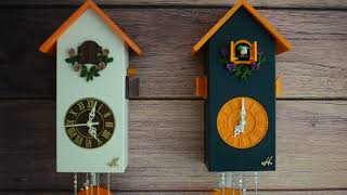 Heimberg Stunde Guguklu Saat  Heimberg Stunde Cuckoo Clock [upl. by Herring]