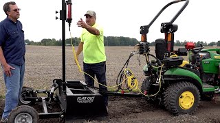 Laser Grading Like A Pro Subcompact Tractor Laser Leveling System Least Expensive Option Available [upl. by Watters326]