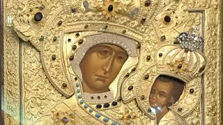 Akathist Hymn to the Mother of God of Tikhvin Protectress of the Diocese of Chicago and the Midwest [upl. by Arodoeht458]