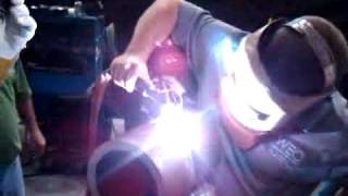 TIP TIG Westinghouse welder 300 more weld [upl. by Viking]