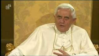 Gespräch mit Papst Benedikt XVI in Castel Gandolfo 45 [upl. by Ahtnammas]