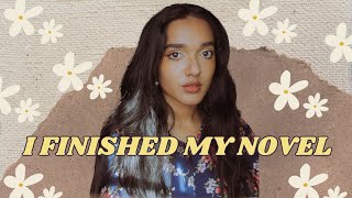 i finished drafting my novel ☁️ august writing vlog [upl. by Saideman]