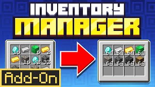 Inventory Manager Lite AddOn  Minecraft Marketplace  Showcase [upl. by Neemsay389]