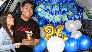 Unang Birthday SURPRISE kay Irwin Billionaire Gang  Kim Barcenas [upl. by Ajed687]