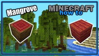 How to Find Grow and Use the Mangrove Tree 119  Easy Minecraft Tutorial [upl. by Nagap]