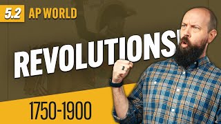 NATIONALISM and REVOLUTIONS 17501900 AP World History Review—Unit 5 Topic 2 [upl. by Emelita]