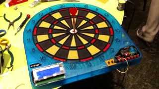 Dart board with arduino [upl. by Jess577]