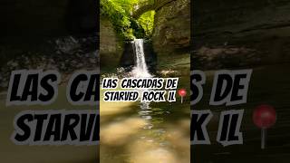 Las cascadas de starved rock Illinois📍minivlog fypシ゚viral shorts outdoors travel statepark [upl. by Aggy]