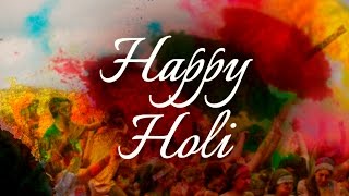 Happy Holi Greetings Happy Holi Wish Message Video Whatsapp video E card [upl. by Etirugram]