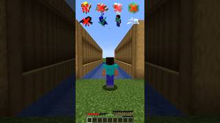 Water River vs Mob Abilities minecraft memes shorts [upl. by Ativahs]