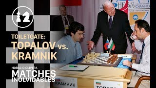 Toiletgate Topalov vs Kramnik [upl. by Marsiella]