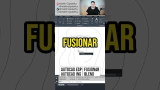 Cómo Fusionar Curvas en AutoCAD ✅ [upl. by Heer]