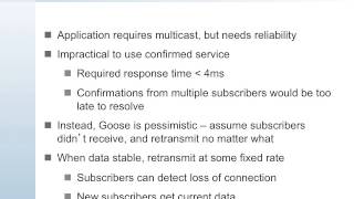 IEC 61850 Overview Part 7 GOOSE and Sampled Values [upl. by Brody484]