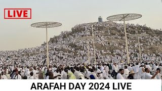 Arafat day 2024 Live From Makkah  Hajj 2024 [upl. by Fradin]