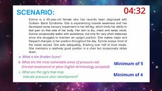 BRADEN SCALE Pressure Area Assessment 8 MINUTES  OSCE 2021 PRACTICE SCENARIO 3 [upl. by Aicnorev265]