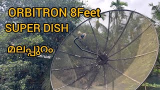 ORBITRON 8 Feet SUPER C BAND DISH Kerala [upl. by Sessler216]