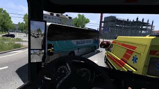 ETS2 VR Test in Pimax Crystal Light 4k 60FPS [upl. by Huberto]