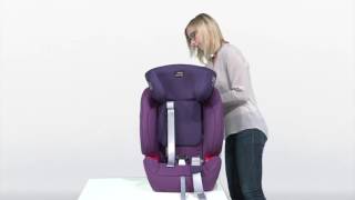 Автокресло Britax Romer Evolva 123 SL SICT  как снять ремни и чехлы [upl. by Suirtemid]