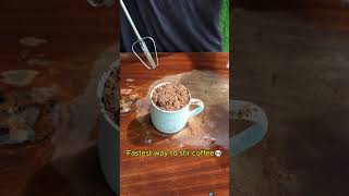 Mix cocoa powder with hand drill ☕️😂 VDSTV79VDSReality funny shorts video challenge [upl. by Nwadrebma876]