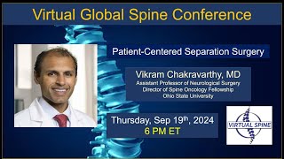 quotPatientCentered Separation Surgeryquot with Dr Vikram Chakravarthy Sep 19th 2024 [upl. by Nanam]