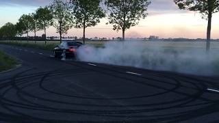 BMW E46 330i Burnout 2nd gear Quaife LSD [upl. by Hasen]