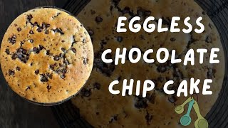 Eggless chocolate chip cake  Simple amp easy method cake baking for beginners cake trending [upl. by Lorolla]