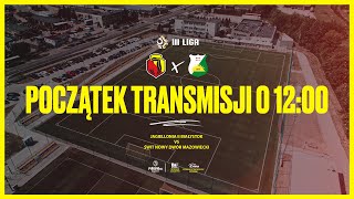 BETCLIC 3LIGA LIVE Jagiellonia II Białystok  Świt Nowy Dwór Mazowiecki [upl. by Bevan]