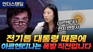 전기톱 대통령 때문에 아르헨티나는 폭발 직전입니다 다이아나 석 변호사 글로벌 로펌 DLA Piper [upl. by Hastings]