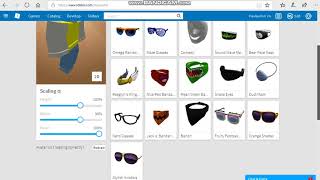 ROBLOX How to wear 2 face accessories [upl. by Ilenay]