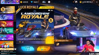 Munna Bhai Spinning 💲 LAMBORGHINI ROYALE Video 💲  Free Fire Telugu  MBG ARMY [upl. by Lorenz]