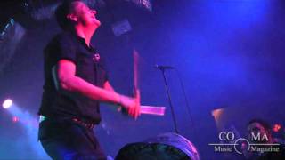 Die Krupps  quotGermaniacquot live  COMA Music Magazine [upl. by Emory]