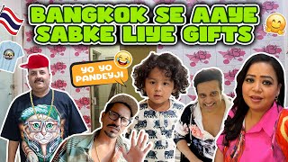 Bangkok Se Aaye Sabke Liye Gifts 🎁🙏🏻😇  Bharti Singh  Haarsh Limbachiyaa  Golla [upl. by Jacy]